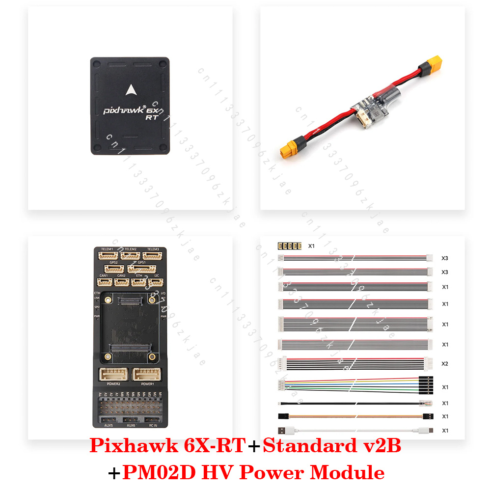 Drone Kit Hexacopter - 6X-RT FC High Performance I.MXRT1176-processor met
