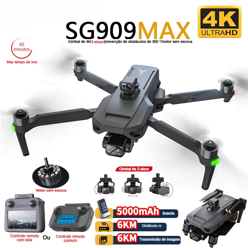 Drone Kit Professional - ZLL SG909 SG909MAX Professionele drone met